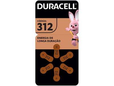 Pilha Auditiva 312 com 6 Unidades