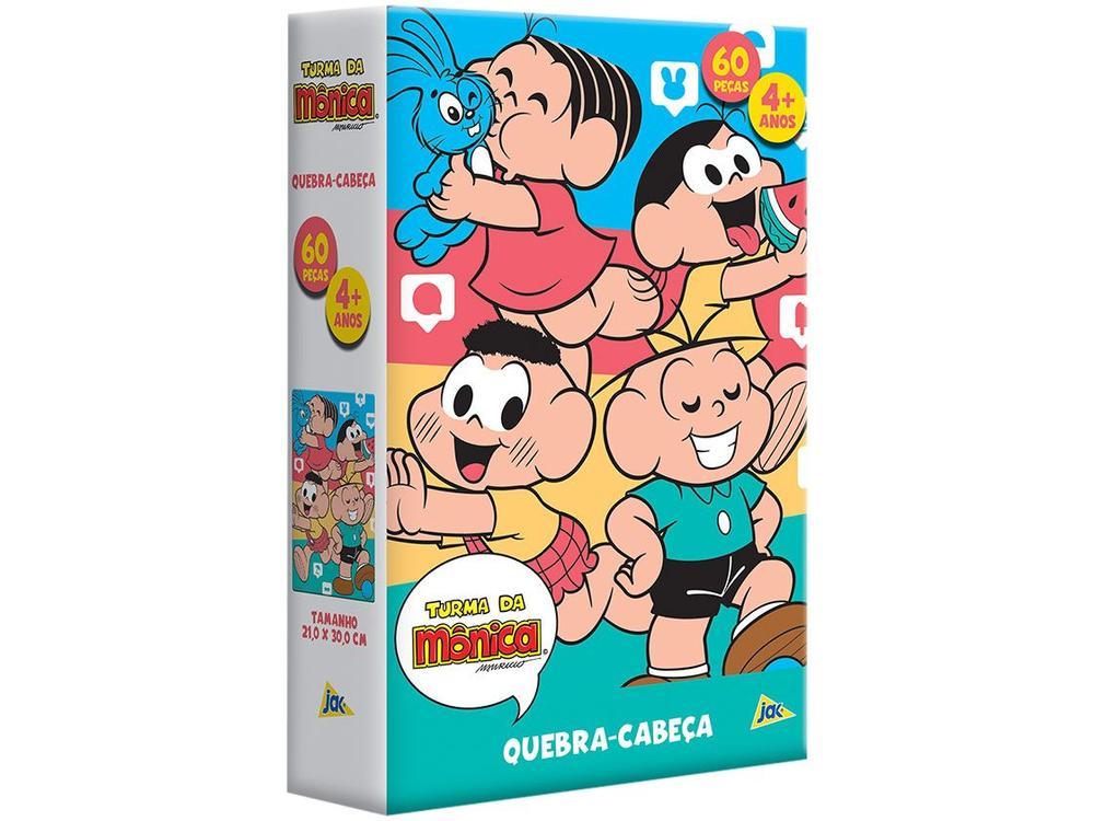 Quebra-cabeça 60 Peças Jak Turma da Mônica - 10