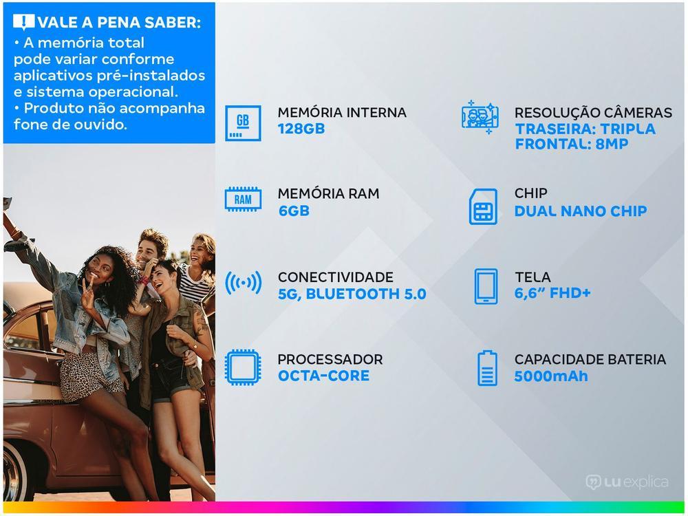 Smartphone Samsung Galaxy M23 128GB Azul 5G Octa-Core 6GB RAM 6,6” Câm. Tripla + Selfie 8MP - 2