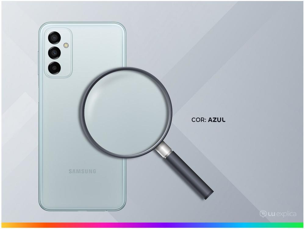 Smartphone Samsung Galaxy M23 128GB Azul 5G Octa-Core 6GB RAM 6,6” Câm. Tripla + Selfie 8MP - 3