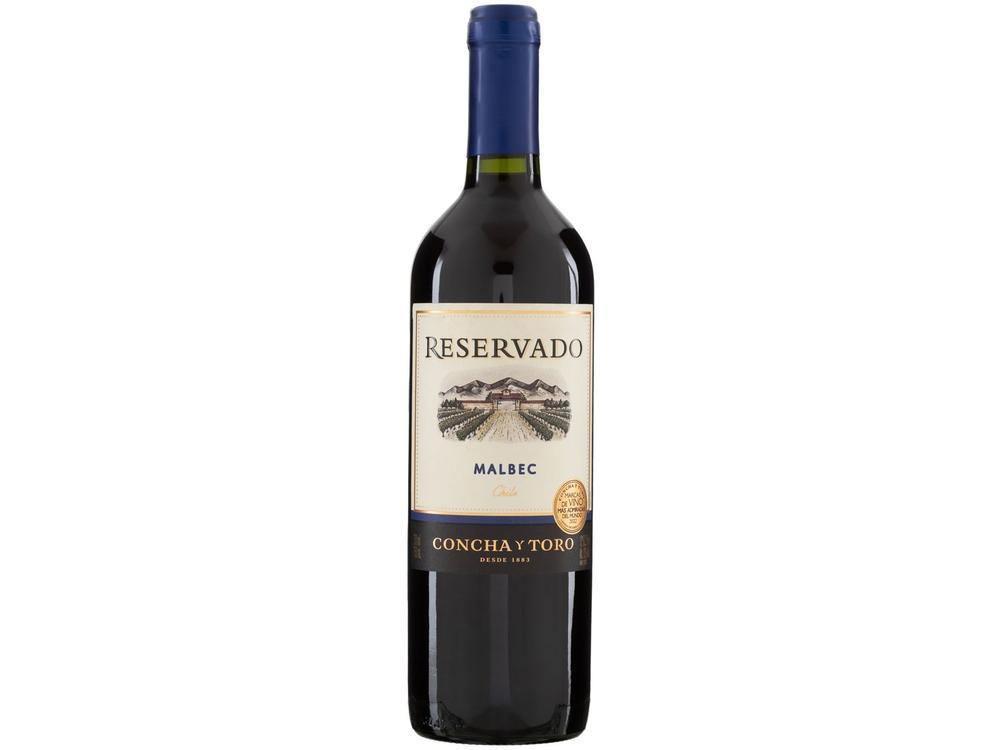 Vinho Tinto Meio Seco Concha y Toro Malbec  - 11