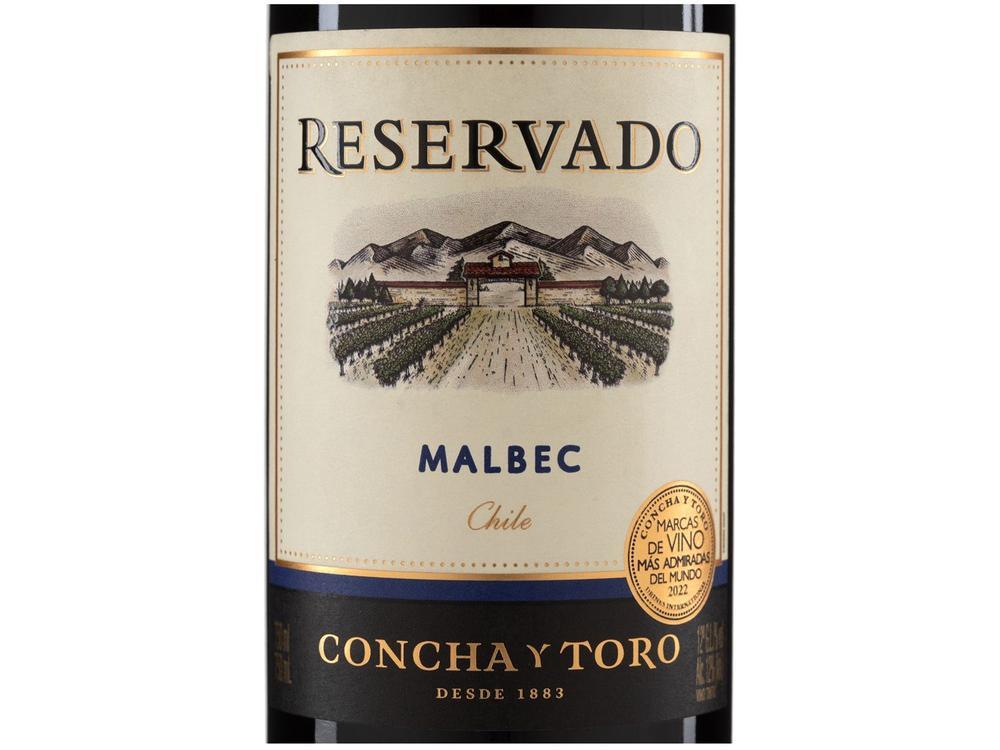 Vinho Tinto Meio Seco Concha y Toro Malbec  - 14