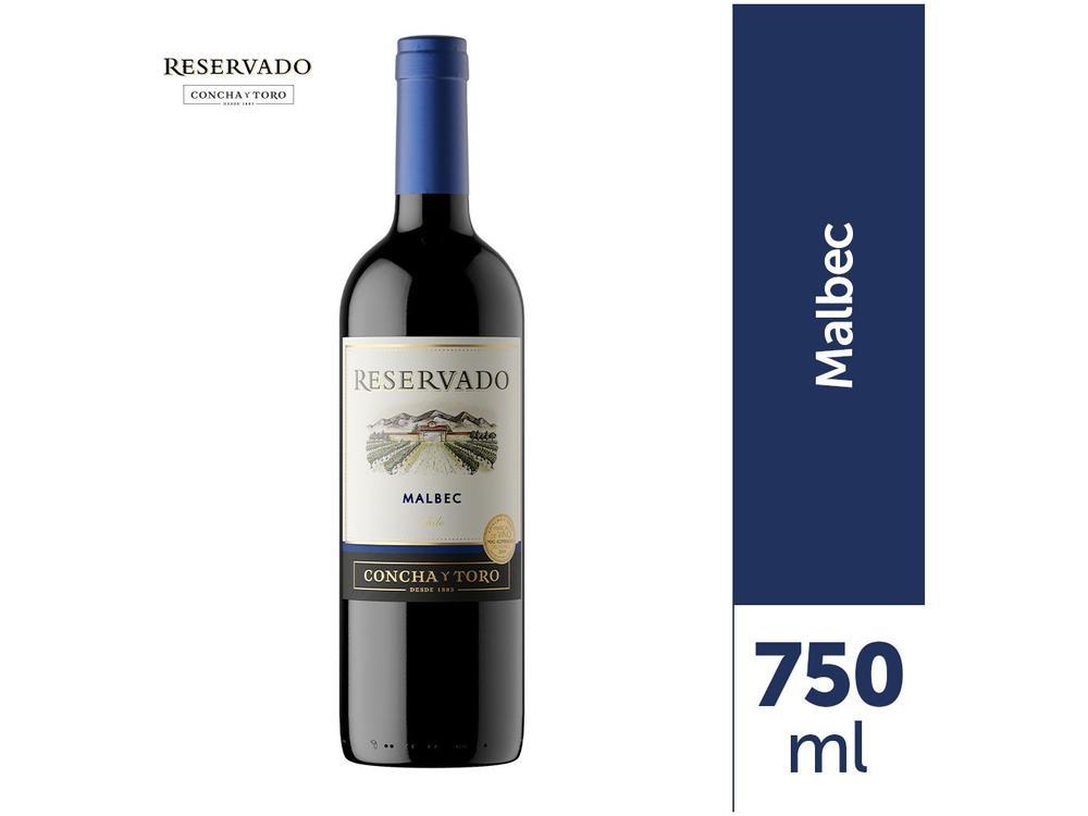 Vinho Tinto Meio Seco Concha y Toro Malbec  - 2