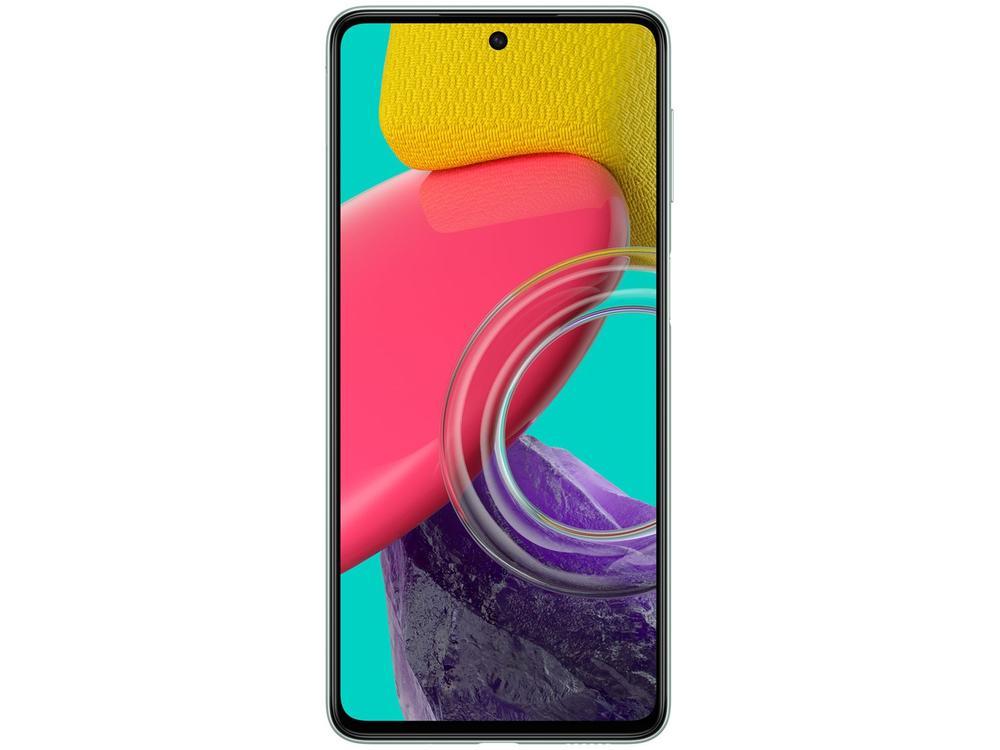 Smartphone Samsung Galaxy M53 128GB Verde 5G 8GB RAM 6,7" 108MP Câm, Quadrupla Selfie 32MP Dual Chip - 6
