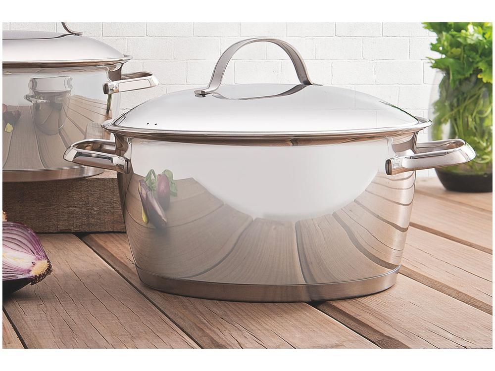 Caçarola Tramontina Inox Fundo Triplo 20cm 3,1L Allegra 62654201 - 4