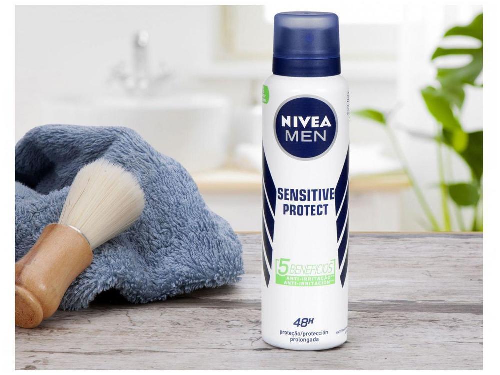 Desodorante Aerossol Antitranspirante NIVEA MEN Derma Control Sensitive 150ml - 17