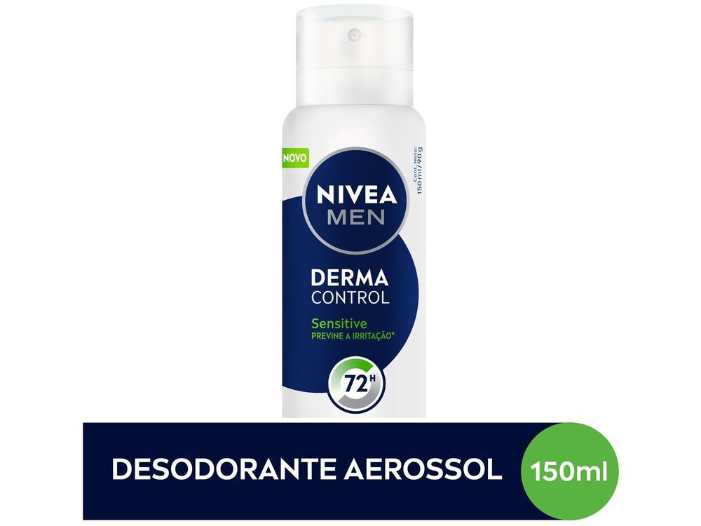 Desodorante Aerossol Antitranspirante NIVEA MEN Derma Control Sensitive 150ml - 2