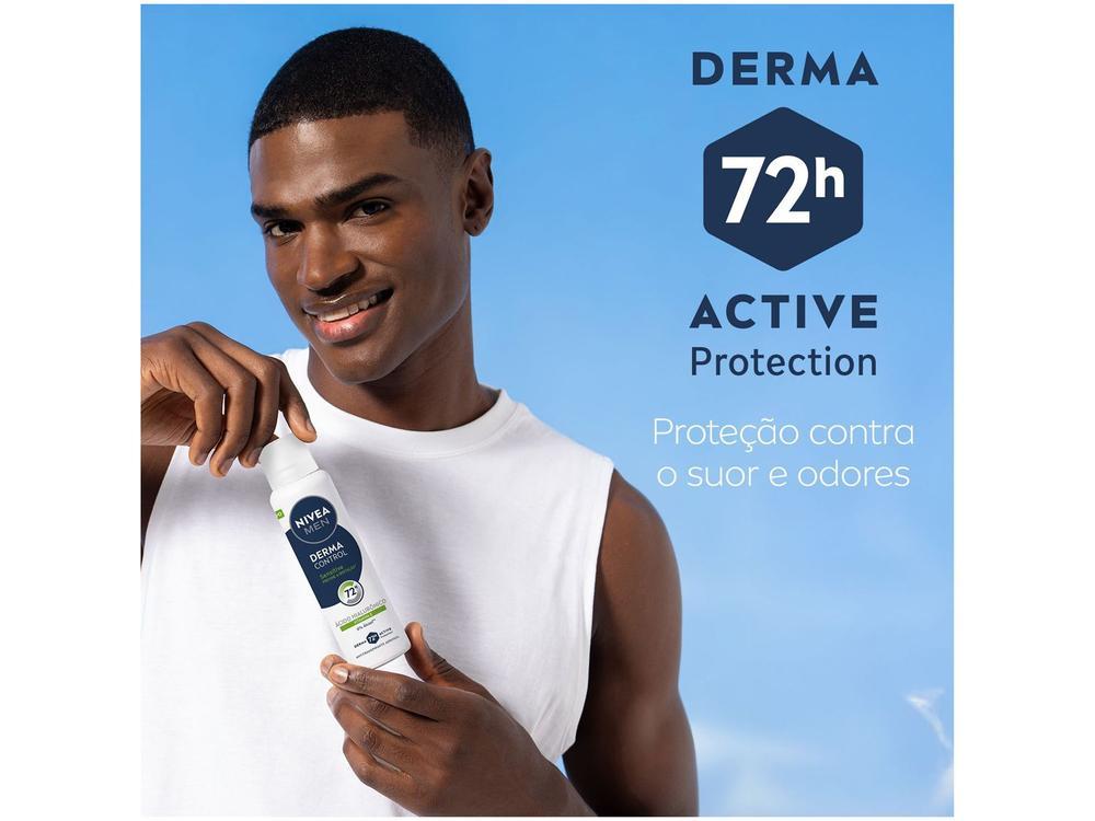 Desodorante Aerossol Antitranspirante NIVEA MEN Derma Control Sensitive 150ml - 4
