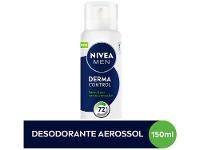 Desodorante Aerossol Antitranspirante NIVEA MEN Derma Control Sensitive 150ml - 2