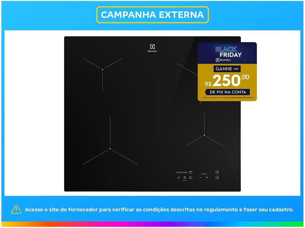 Cooktop 4 Bocas Indução Electrolux Vitrocerâmico Touch - 10