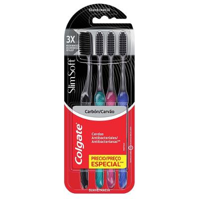 Escova de Dente Colgate Slim Soft Black
