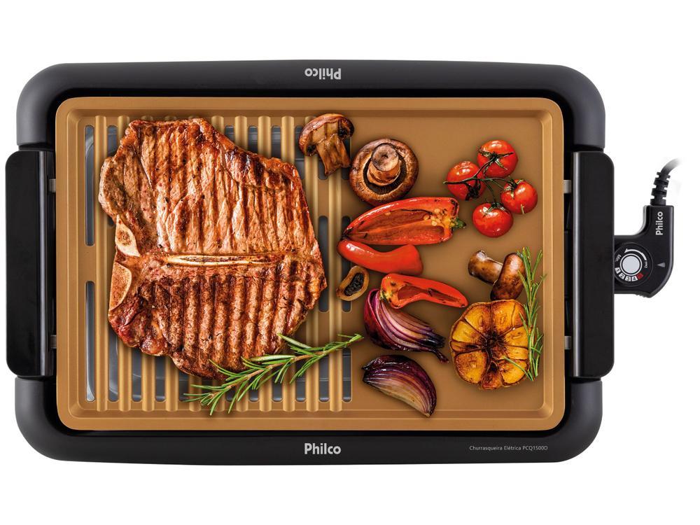 Churrasqueira Elétrica Philco PCQ1500D com Grelha - 15