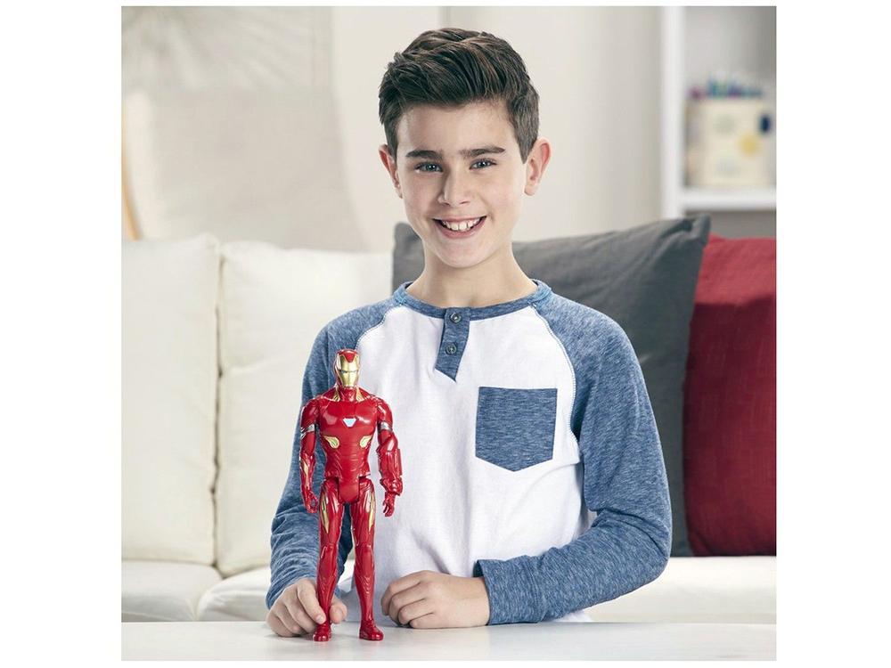 Boneco Homem de Ferro Marvel Titan Hero 2.0 - 2