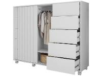 Cômoda 5 Gavetas 2 Portas Caemmun Belize Zios - 7