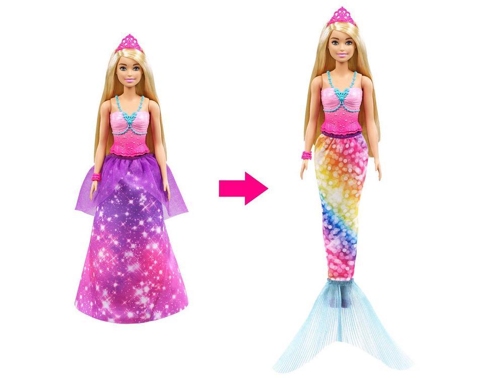 Barbie Dreamtopia Princesa 2 em 1 32cm - 2