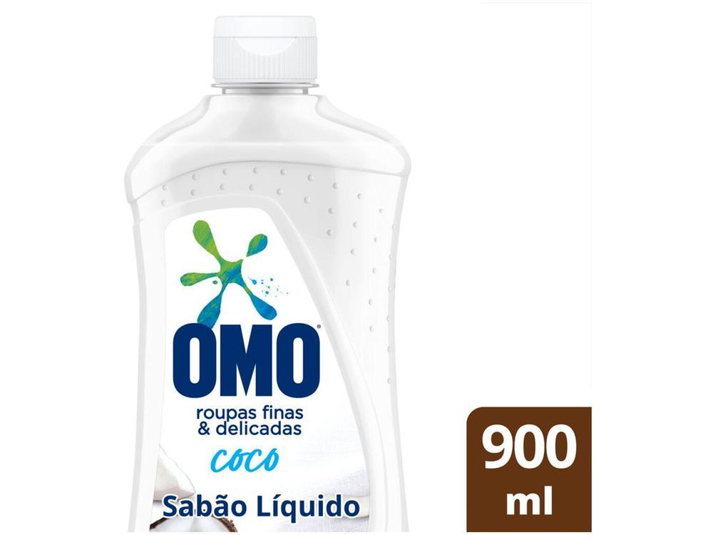 Sabão Líquido Omo Roupas Finas e Delicadas Coco 900ml - 2