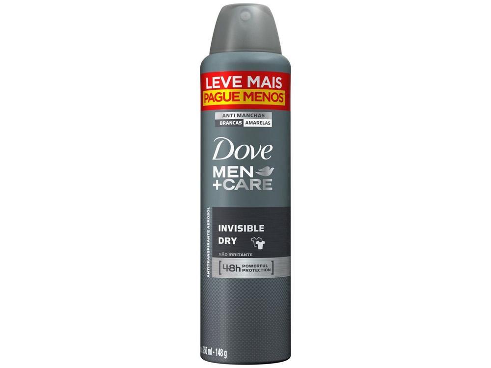 Antitranspirante Aerosol Dove Men+Care Invisible Dry 250ml - 10