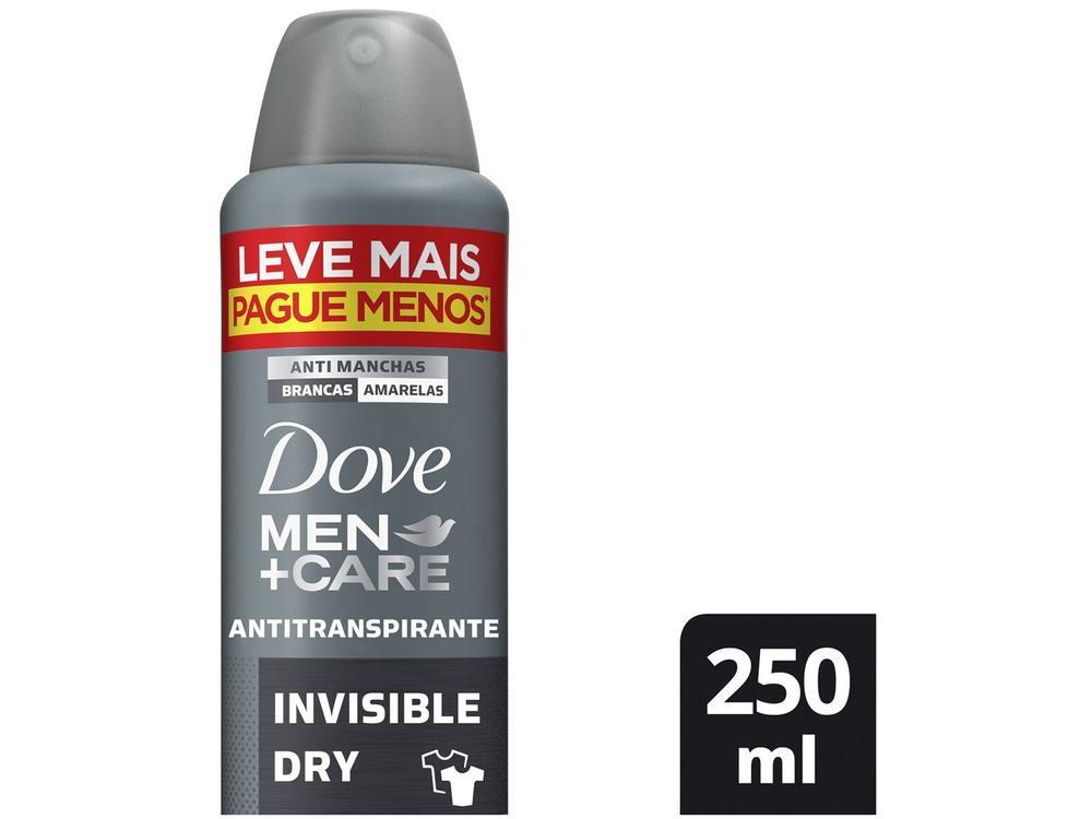 Antitranspirante Aerosol Dove Men+Care Invisible Dry 250ml - 11
