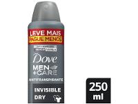 Antitranspirante Aerosol Dove Men+Care Invisible Dry 250ml - 11