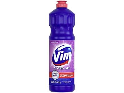 Cloro Gel Vim Aditivado Lavanda - 700ml