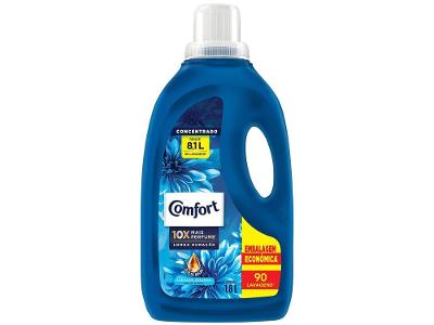 Amaciante Comfort Concentrado 10x Mais Perfume Frescor Intenso 1,8L