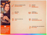 Vinho Branco Seco Santa Helena Reservado - 3