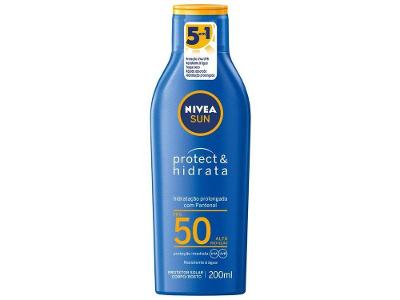 Protetor Solar Corporal Nivea FPS 50 Sun Protect & Hidrata 200ml