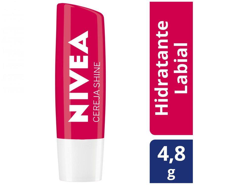 Hidratante Labial Nivea Cereja Shine 4,8g - 12