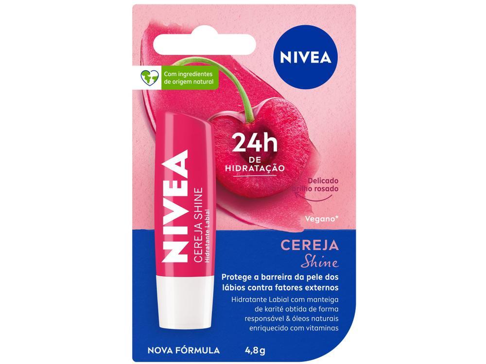 Hidratante Labial Nivea Cereja Shine 4,8g - 36