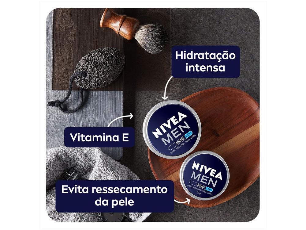 Creme Hidratante Corporal e Facial Nivea - Men Creme - 4