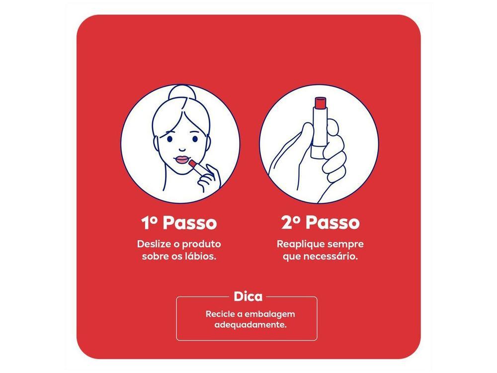 Protetor Labial Hidratante Nivea Morango Shine 4,8g - 16