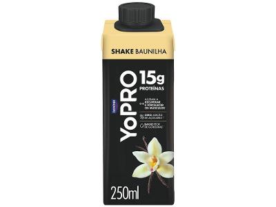 YoPRO Bebida Láctea UHT Baunilha 15g de proteínas 250ml
