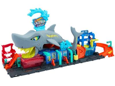 Hot Wheels Lava-Rápido Mega Tubarão