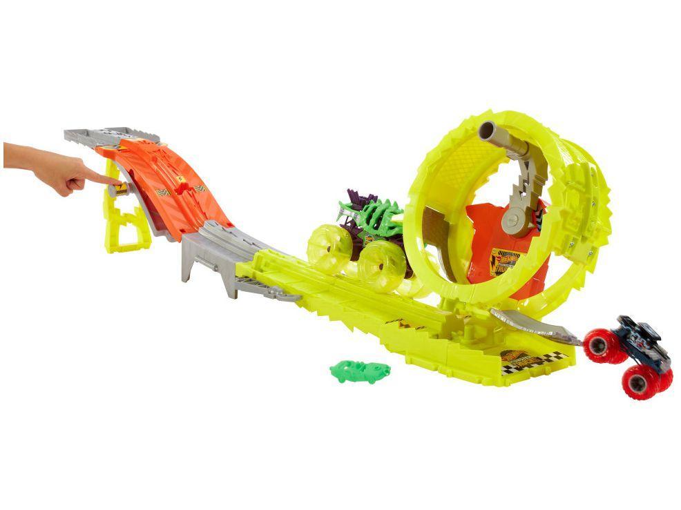 Pista Monster Trucks Hot Wheels Arena Energia de - 3