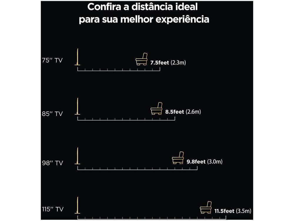 Smart TV 65” 4K UHD QLED TCL 65C655 Wi-Fi - 9