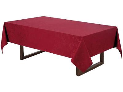 Toalha de Mesa Retangular Karsten Vermelho 160x270cm Celebration Veríssimo