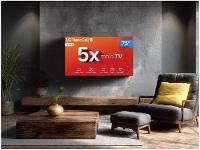 Smart TV 75" 4K NanoCell LG 75NANO80TSA WebOS 24 Processador α5 Ger7 Wi-Fi Bluetooth com Alexa 3 HDMI 2 USB - 3