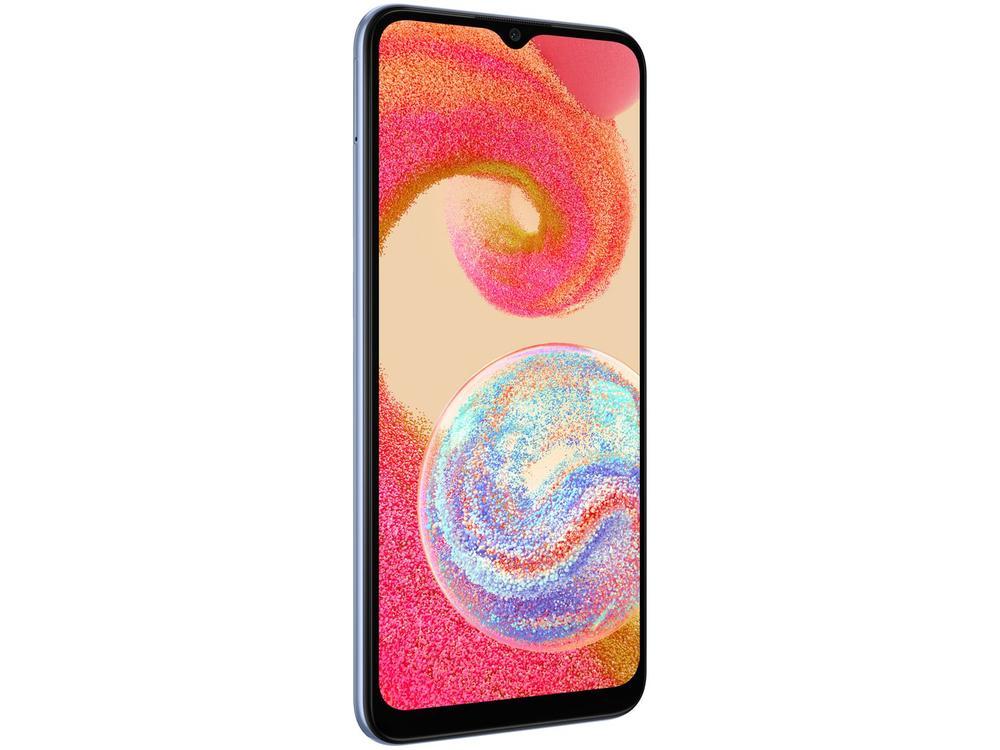 Smartphone Samsung Galaxy A04e 64GB Azul 4G Octa-Core 3GB RAM 6,5” Câm. Dupla + Selfie 5MP - 6