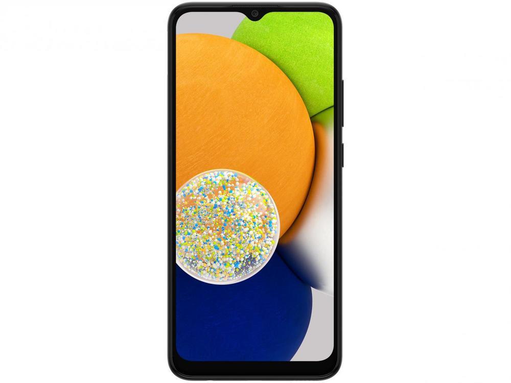 Smartphone Samsung Galaxy A03 64GB Preto 4G Octa-Core 4GB RAM Tela 6,5” Câm. Dupla + Sefie 5MP - 6