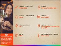 Vinho Tinto Seco Gato Negro Cabernet Sauvignon Chile - 17