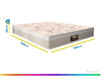 Colchão Queen Gazin de Mola D28 23x158x198cm Cristal