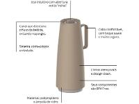 Bule de Café e Chá Térmico de Polipropileno - 2