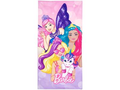 Toalha de Banho Infantil Lepper Algodão Aveludada Barbie