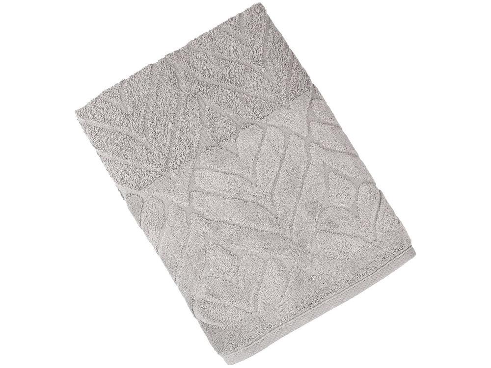 Jogo de Toalhas de Banho Atlântica 100% Algodão Sofisticata Florença Cinza Elefante 4 Peças - 11