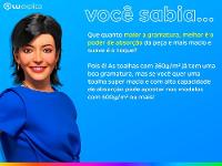 Jogo de Toalhas de Banho Atlântica 100% Algodão Sofisticata Florença Cinza Elefante 4 Peças - 3