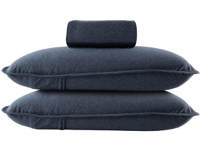 Jogo de Cama Queen Atlântica Mescla Urban Azul Escuro 3 Peças