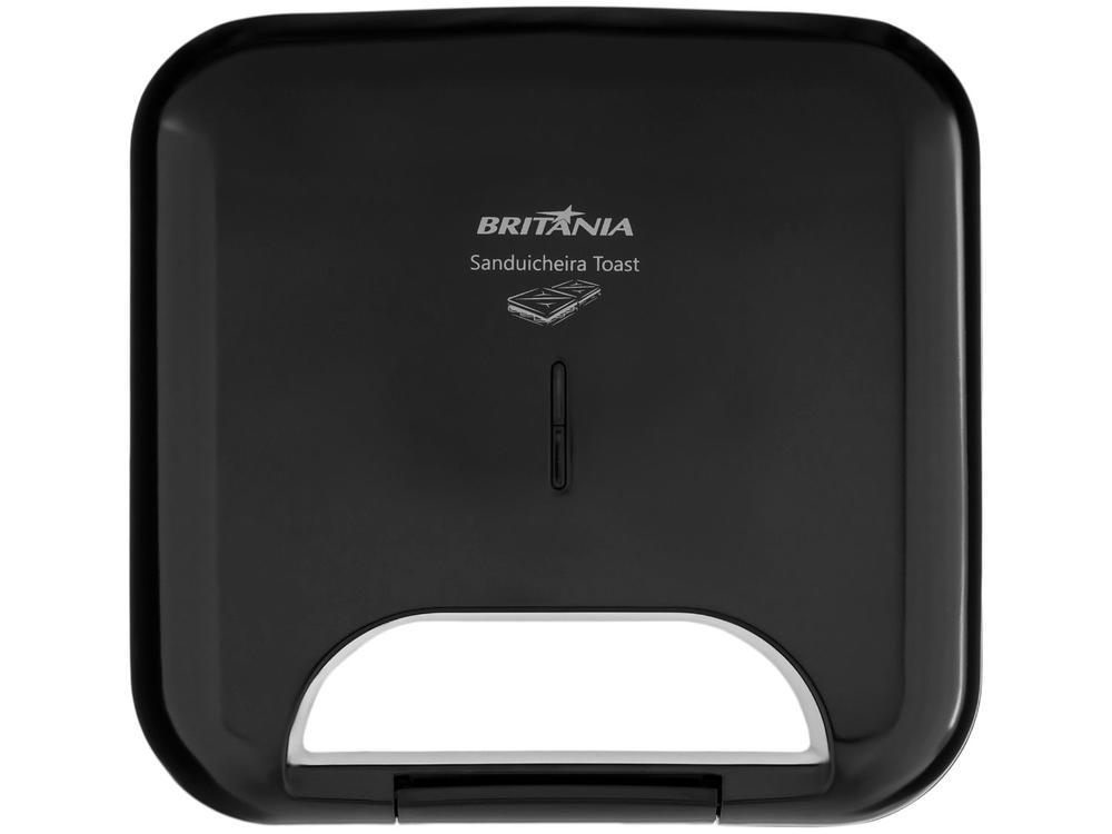 Sanduicheira Britânia Toast Preta 750W - 5