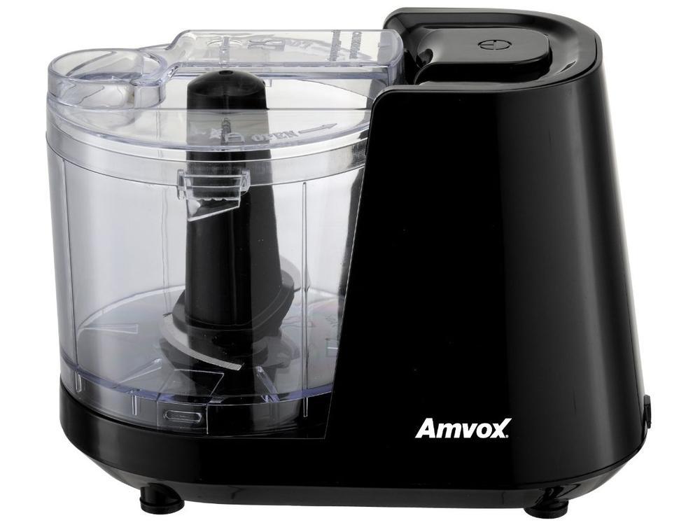 Mini Processador de Alimentos Amvox 100W Preto - 1