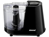 Mini Processador de Alimentos Amvox 100W Preto - 1