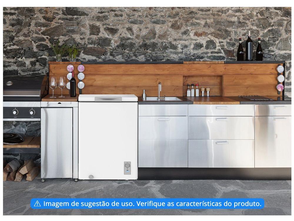 Freezer Industrial Horizontal 1 Porta Midea 100L - 2